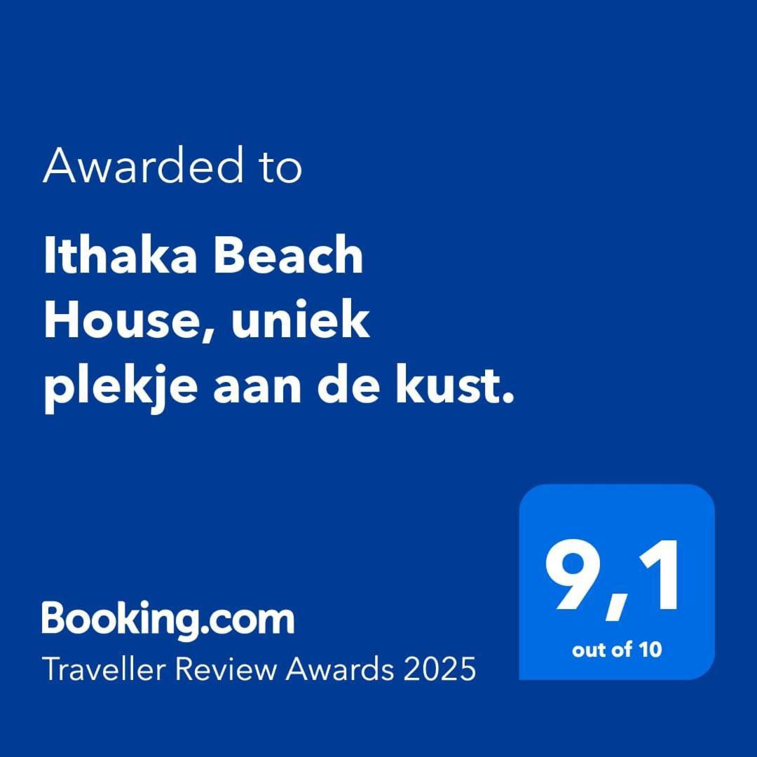 Ithaka Beach House, Unieke Plek Met Vrij Parkeren! 노르트베이크 외부 사진